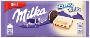 Шоколадная плитка Milka Oreo Вайт 100 гр (22) Шоколадная плитка Milka Oreo Вайт 100 гр (22)