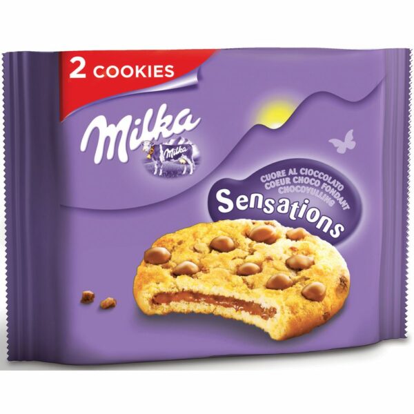 Печенье Milka Sensation Сингл 52 гр (24)