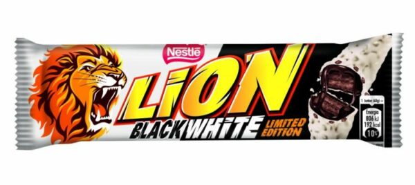 Батончик Lion Black White (Темный и белый шоколад) 40 гр (40)
