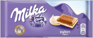 Шоколадная плитка Milka Joghurt 100 гр (23) Шоколадная плитка Milka Joghurt 100 гр (23)