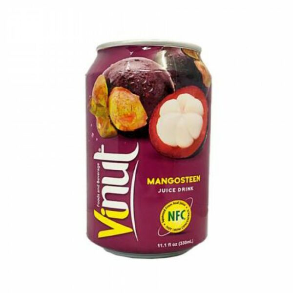 Сокосодержащий напиток Vinut Мангустин 330 мл. (24)