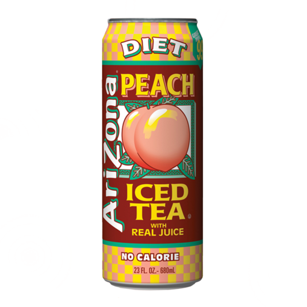 Arizona Iced Tea Peach DIET (Персик) 680мл БЕЗ САХАРА (24)