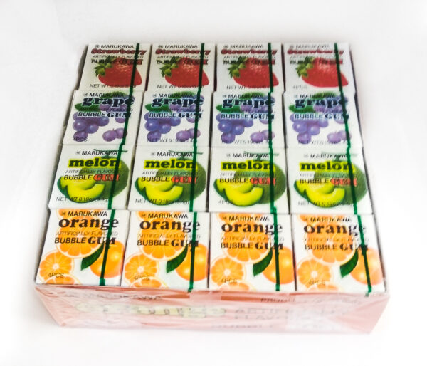 Жевательная резинка Marukawa МИКС 5,4 гр. (УПАКОВКА 48 ШТ)