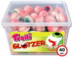 Мармелад Trolli “Глаза с супер кислой начинкой” 18,8гр УПАКОВКА 40 ШТ