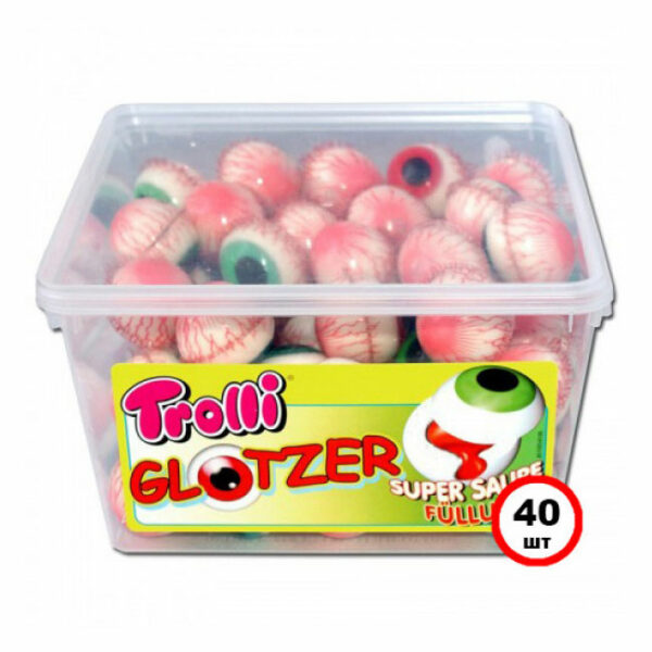 Мармелад Trolli “Глаза с супер кислой начинкой” 18,8гр УПАКОВКА 40 ШТ