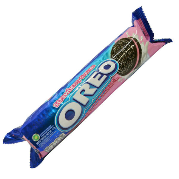 Печенье Oreo Strawberry (Клубника) 133 гр (24) Индонезия