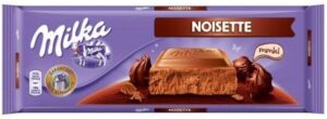 Шоколадная плитка Milka Noisette 270 гр (16) Шоколадная плитка Milka Noisette 270 гр (16)