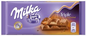 Шоколадная плитка Milka Triple Caramel 90 гр (20) Шоколадная плитка Milka Triple Caramel 90 гр (20)