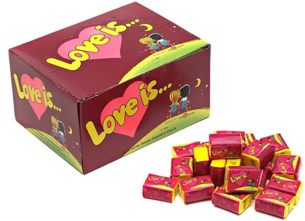 Жевательная резинка Love is Вишня-Лимон (100)
