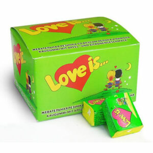 Жевательная резинка Love is Яблоко-Лимон Жевательная резинка Love is Яблоко-Лимон