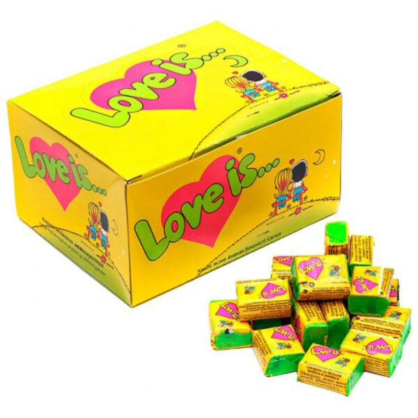 Жевательная резинка Love is Кокос-Ананас (100)