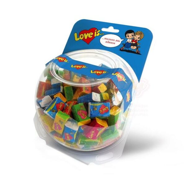 Жевательные конфеты Love is Cфера Ассорти (60 шт)