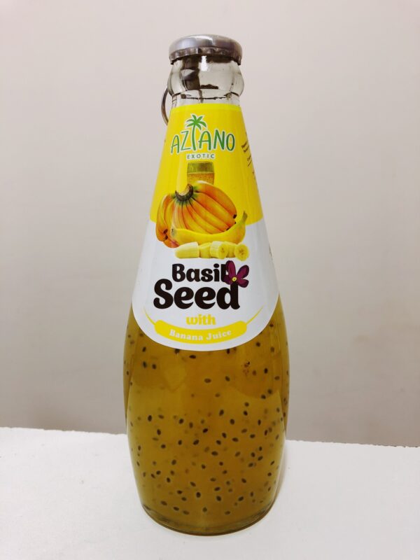 Aziano Банан с семенами базилика 290 ml (24)
