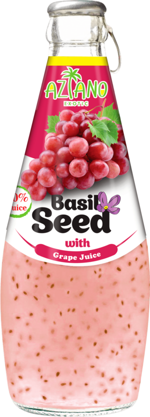 Aziano Виноград с семенами базилика 290 ml (24) Aziano Виноград с семенами базилика 290 ml (24)