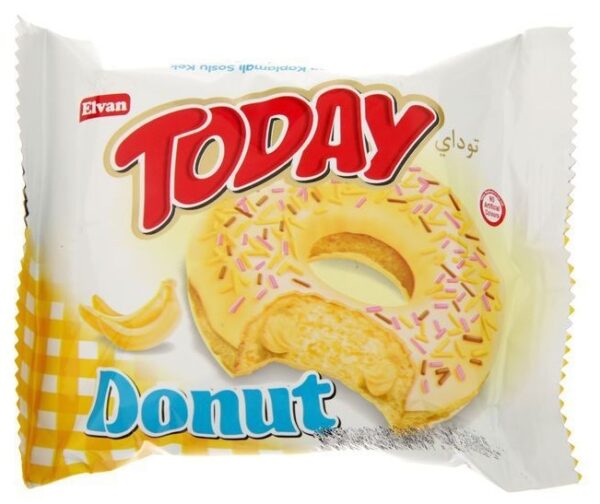 Пончики Donut со вкусом банана 40 гр (24)