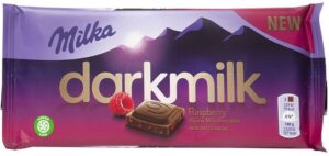 Шоколадная плитка Milka Дарк Малина 100 гр (25) Шоколадная плитка Milka Дарк Малина 100 гр (25)