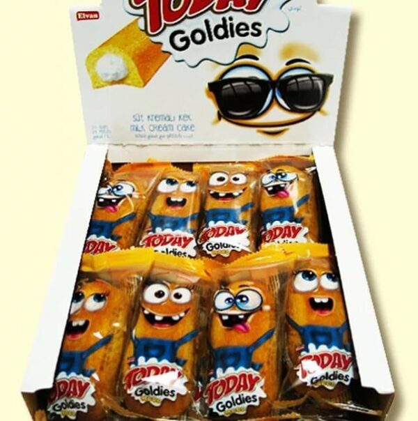 Бисквит молочный Тудей GOLDIES  Смайлы 45гр (24)