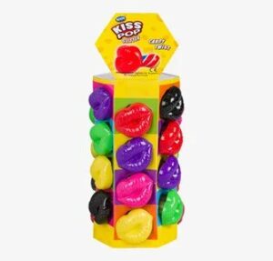 Леденец Губы (Kiss pop) 24 шт УПАКОВКА