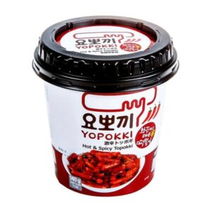 Рисовые клецки с остр.прян. соусом "Hot & spicy Topokki " 120 г СТАКАН