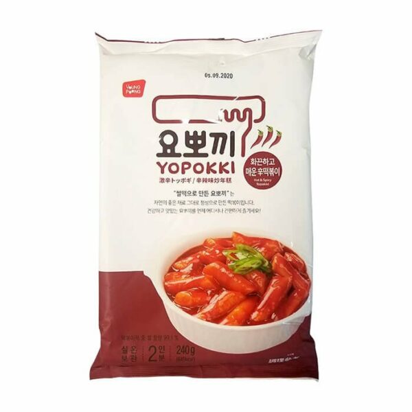 Рисовые клецки с остр.сладк. соусом "Sweet & Spicy Topokki " 280 г ПАЧКА