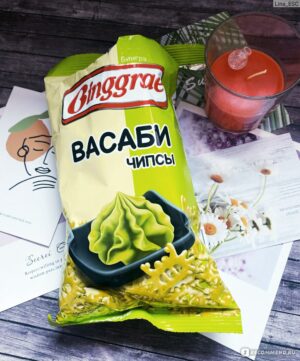 Чипсы Бингре Васаби 50 гр  (30)