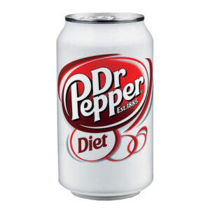 Газированный напиток Dr. Pepper Diet 355мл БЕЗ САХАРА (12) США Dr. Pepper Diet 355 мл (12)