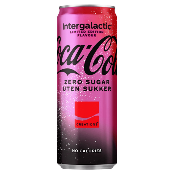 Coca-Cola ZERO Интергалактическая ЛИМИТИРОВАННАЯ 250 мл. (24) (ПОЛЬША)