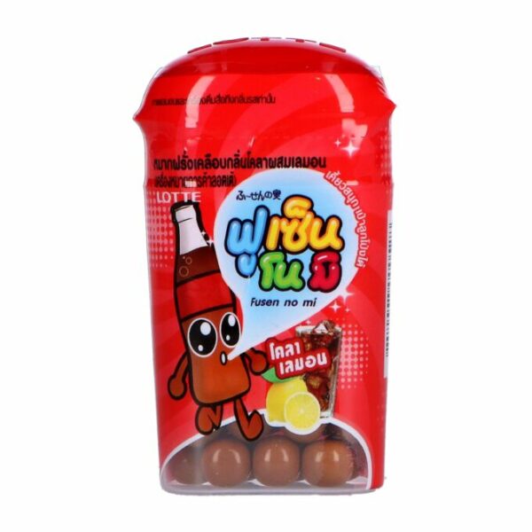 Жев.резинка драже Lotte Fusen Кола Лимон 15гр (УПАКОВКА 10 шт)