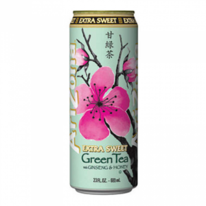 Arizona Green Tea Extra Sweet Ginseng & Honey (Сладкий Женьшень Мед) 650 мл (24) Arizona Экстра Сладкий зеленый чай 680мл (24)