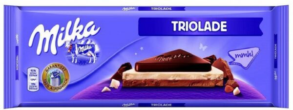 Шоколадная плитка Milka Триолейд 280 гр (15)
