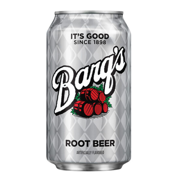 Газированный напиток BARQ'S Root Beer 355мл (12)