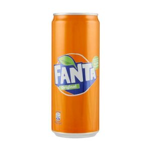 Газированный напиток Fanta Orange (Апельсин) 330мл Тонкая банка (24) Польша Газированный напиток. Fanta Оригинал 330 ml (24)