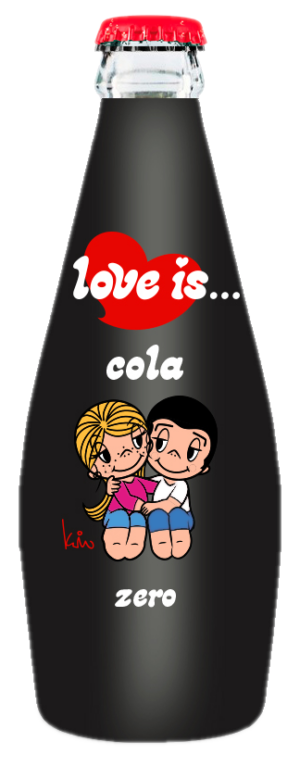 Газированный напиток Love is Кола Зеро 300 мл.стекло (12)
