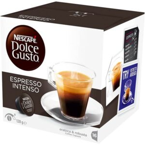 Кофе натуральный жареный молотый «Эспрессо Интенсо,16кап,112гр