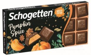 Шоколадная плитка Schogetten Pumpkin Spice 100гр (15) Шоколадная плитка Schogetten Pumpkin Spice 100гр (15)