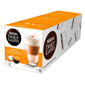 Кофе натуральный жареный молотый «Эспрессо Макачино»,16кап,99,2 гр/Nescafe Dolce Gusto