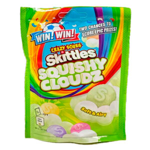 Драже Skittles Squishy Cloudz Crazy Sour (Очень Кислые) 94гр Драже Skittles Squishy Cloudz Crazy Sour 94гр