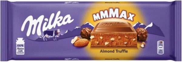 Шоколадная плитка Milka Almond Трювель 300 гр (13)