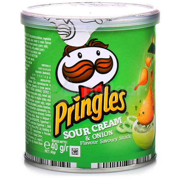 Чипсы Pringles Сметана лук 40гр (12)