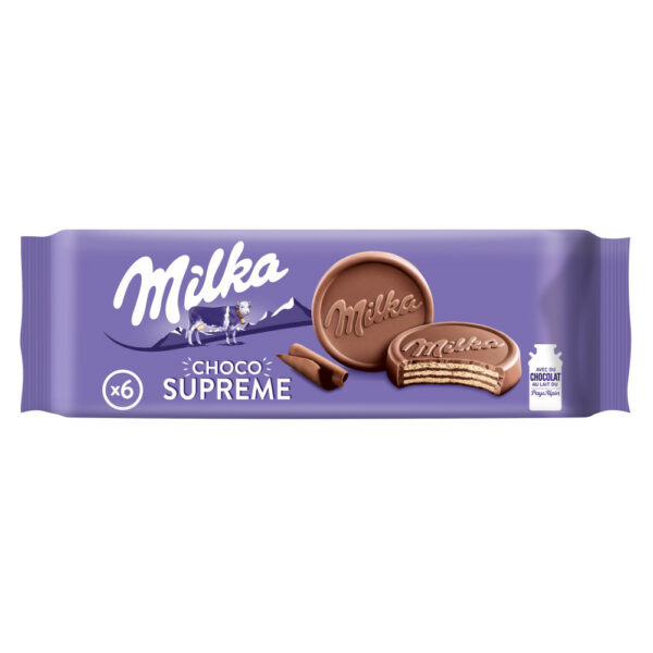 Вафли Milka Choco Supreme 180гр (18)