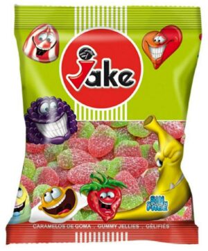 Мармелад Жев. JAKE “Кислая Клубника в сахаре ” 1кг Мармелад Жев. JAKE "Кислая Клубника в сахаре " 1кг