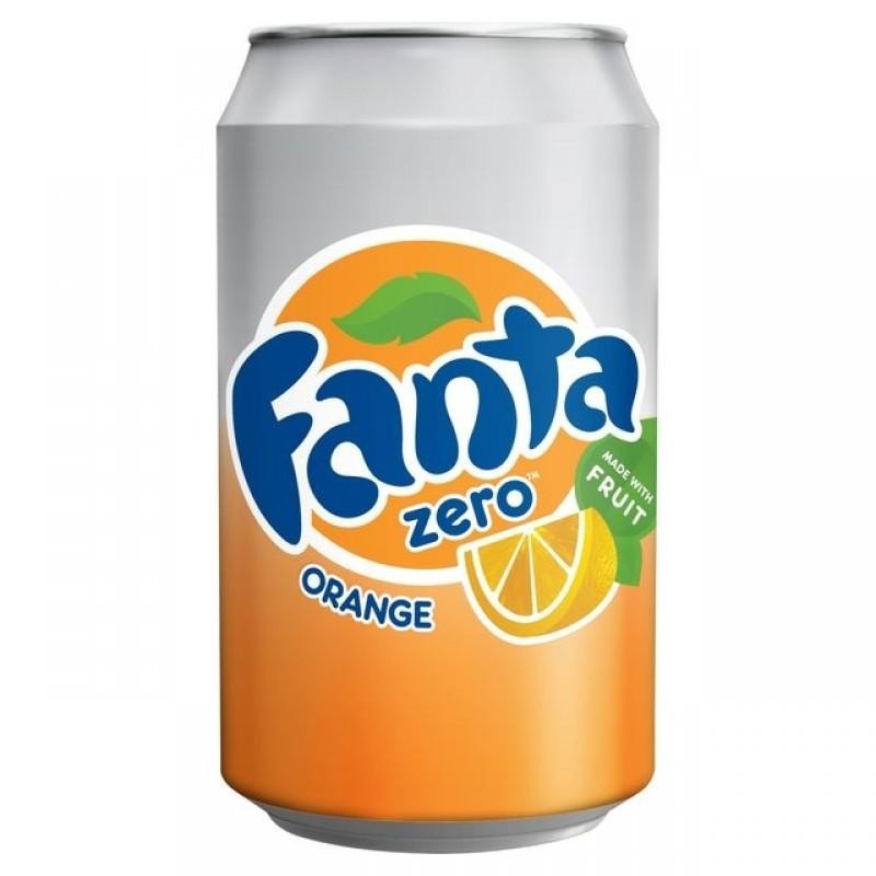 Фанта без. Fanta Zero Sugar Orange 330ml. Fanta Orange 330мл (24) Польша. Газированный напиток Fanta Zero. Fanta апельсин без сахара.