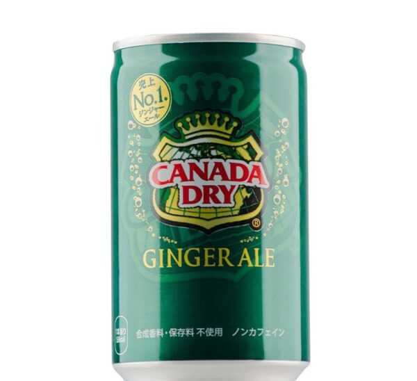 Газированный напиток Canada Dry Ginger Ale 250 мл.(Япония)