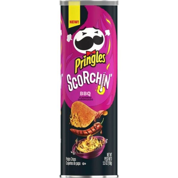 Чипсы Pringles Scorchin BBQ 158гр (14)