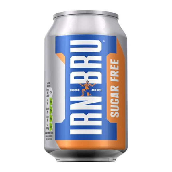 Газированный напиток Irn Bru Sugar Free 330 мл (24)