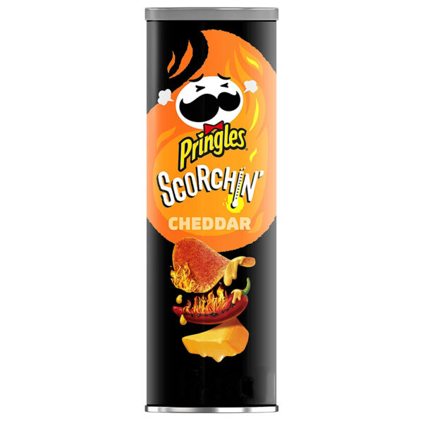 Чипсы Pringles Scorchin Чеддар 158гр (14)