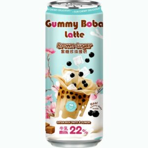 Напиток O's Bubble Gummy Boba Latte Brown Sugar, 0.470 л.(12)