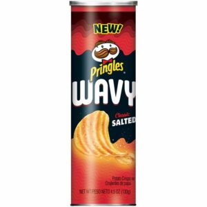 Чипсы Pringles Вейви Классик (рефленые) 130гр (8)