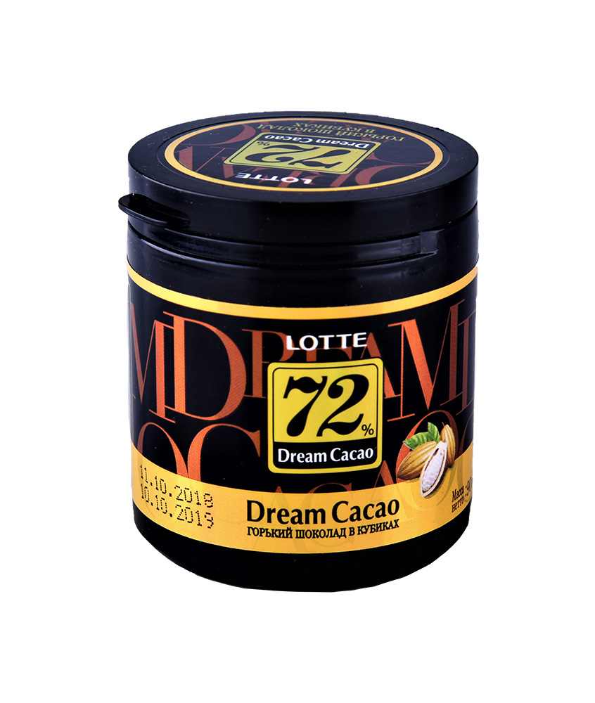 Горький шоколад в кубиках. Горький шоколад в кубиках 72 Dream Cacao. Dream Cacao 72% 90 г Горький шоколад в кубиках. Шоколад Lotte Dream Cacao в кубиках 72. Шоколад Lotte Dream Cacao.