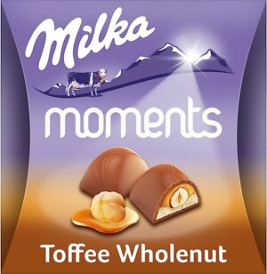 Конфеты Milka Moments Тоффи Холнат 169 гр